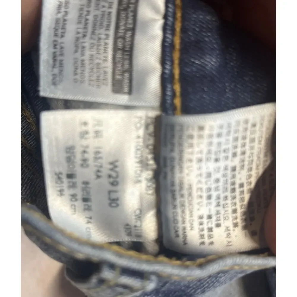 s Levi’s 511 Size Waist 29 Length 30